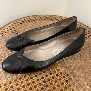 Ferragamo Leather Flats